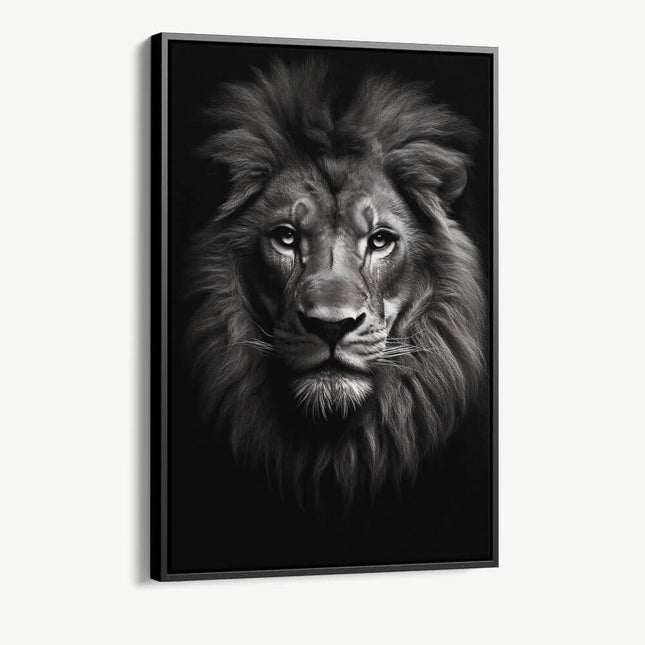 "Lion close-up"