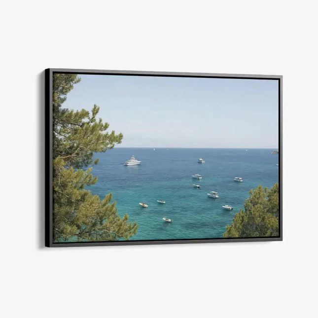 "Bateaux dans la baie"