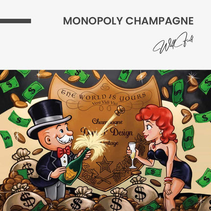 Monopoly Champagne – Glass