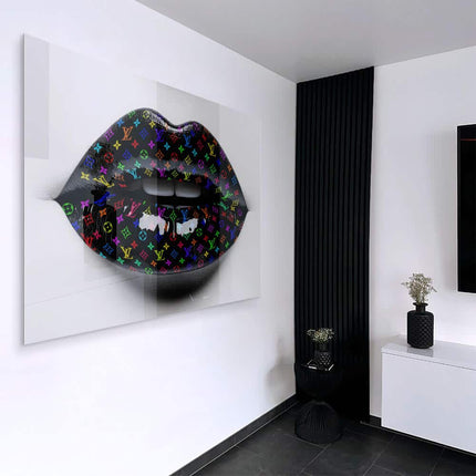 Designer Lips – Glass