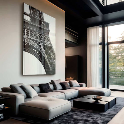Eiffel Tower – Close Up – Glass