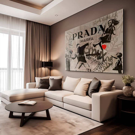 Prada Banksy – Glass