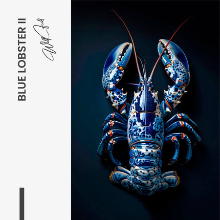 Blue Lobster II – Glass