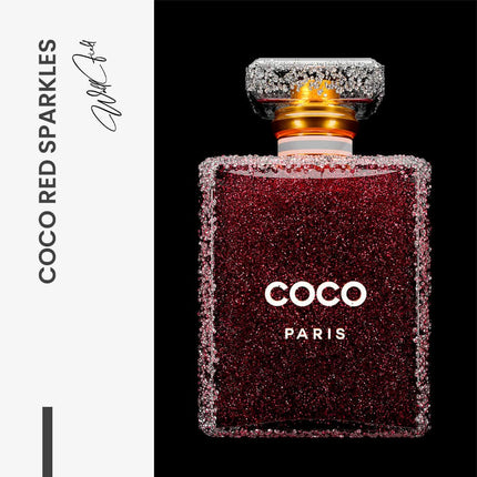 COCO Red Sparkles – Glass