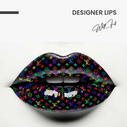Designer Lips – Glass