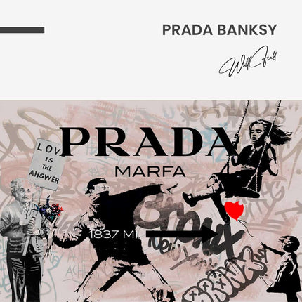 Prada Banksy – Glass