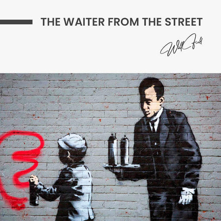 The Waiter from the Street – Glass