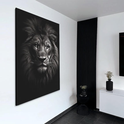 "Lion close-up"