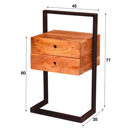 Nightstand 2L Solido