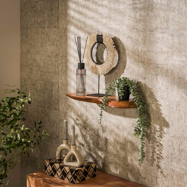 Wall Shelf 60 organic / Solid Natural Acacia