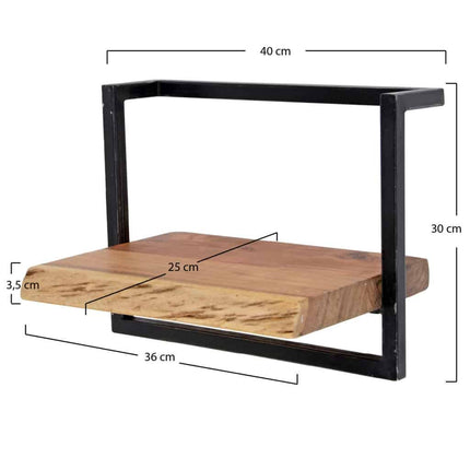 Wall Shelf Rivé 40cm