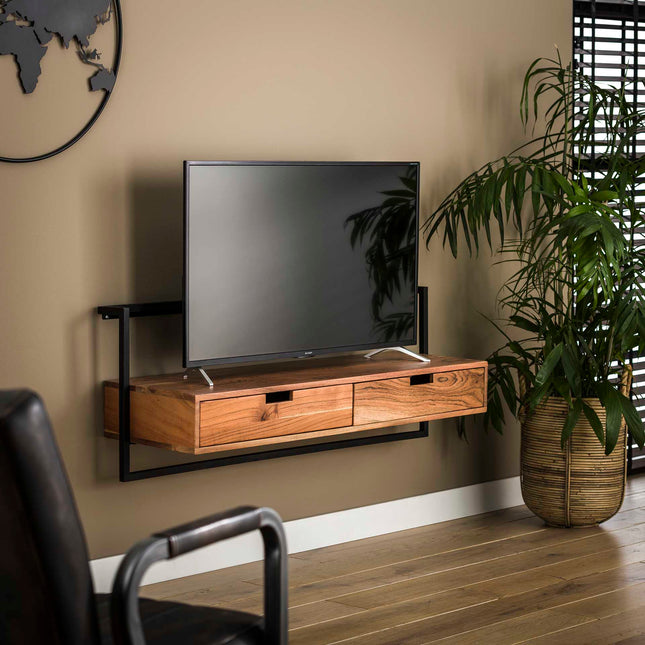 TV cabinet Air Solid  Solid Natural Acacia