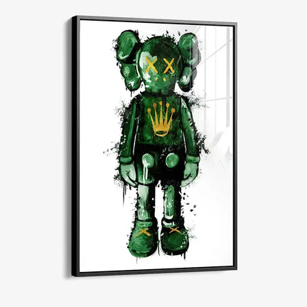 Green Hype Figure – Glass