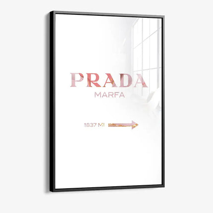 Rose Prada Marfa – Glass
