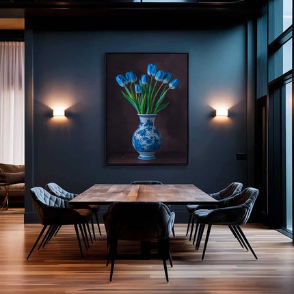 "Blue Tulips"