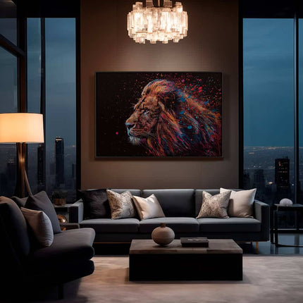 "Colored Lion"