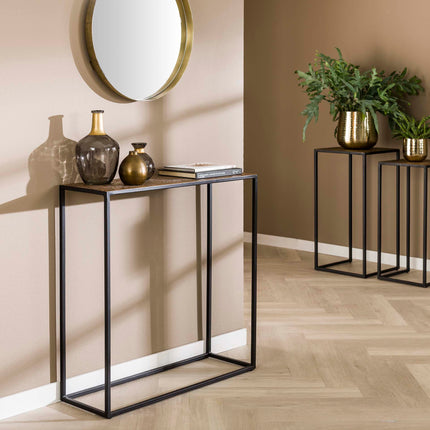 High Table iron metallic / Antique Bronze