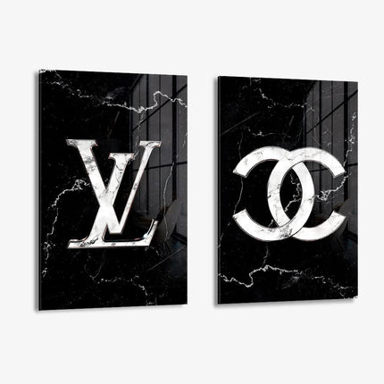 Bundle: "Marble Fashion" (2x) – Glass