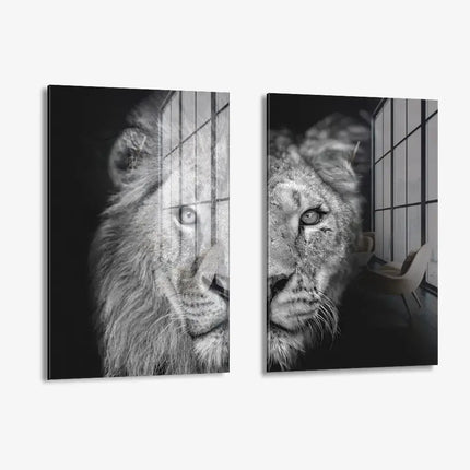 Lot : « Wild Mirror » (2x) – <tc>verre</tc>