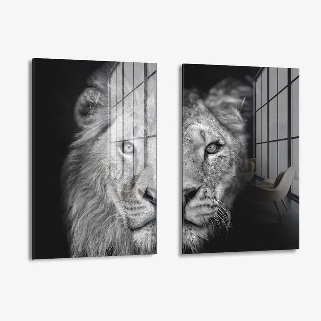Lot : « Wild Mirror » (2x) – <tc>verre</tc>