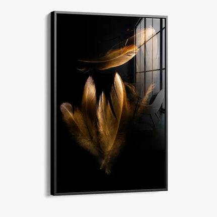 Golden Feathers – Glass