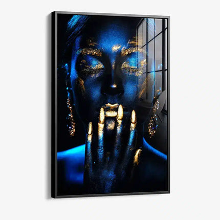 Blue Woman – Glass
