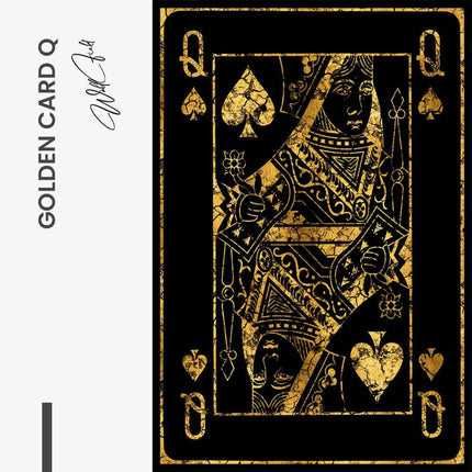 Golden Card Q – Glass