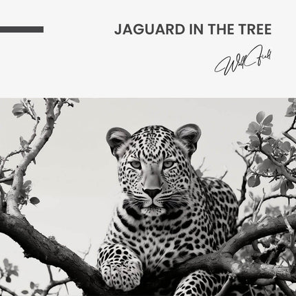 Jaguard In The Tree – Glass