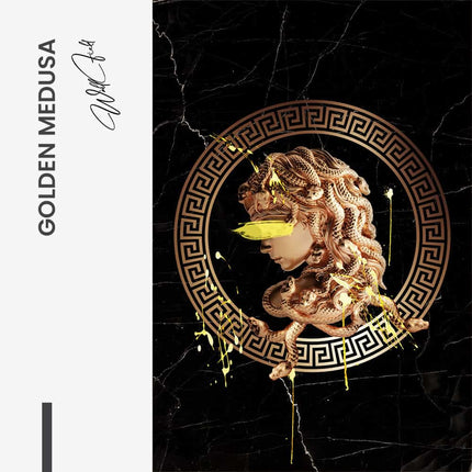 Golden Medusa – Glass