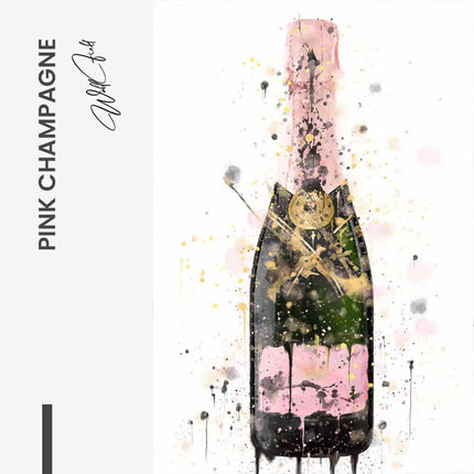 Pink Champagne – Glass