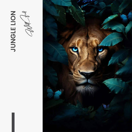 Jungle Lion – Glass
