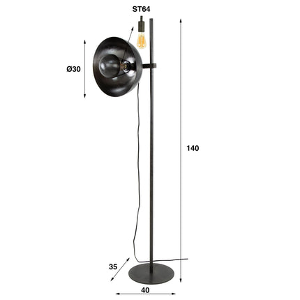 Floor Lamp 1L Custom