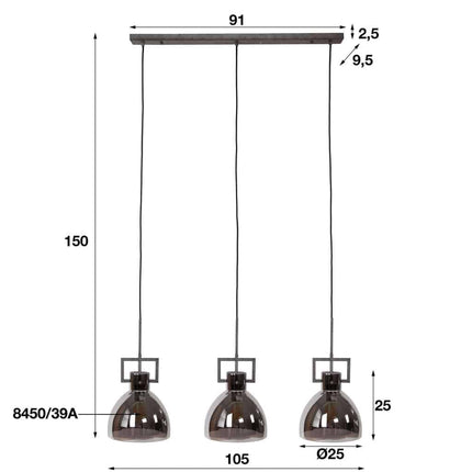 Pendant Lamp 3L Factory