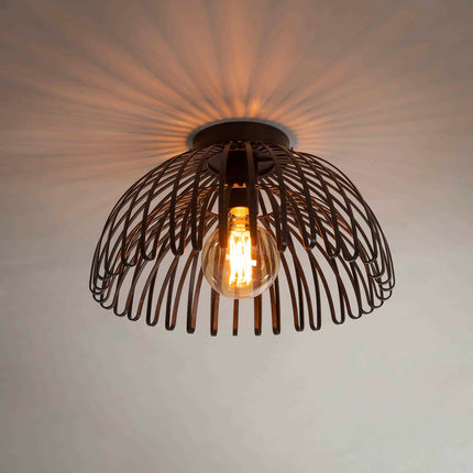 Ceiling Lamp 1L Bend / Charcoal
