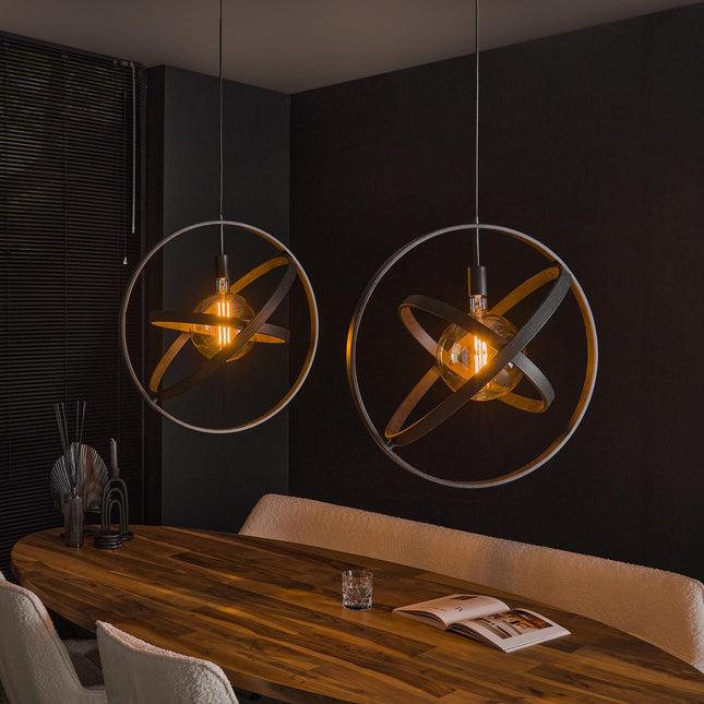 Pendant Lamp 2L Galaxy / Arctic Black