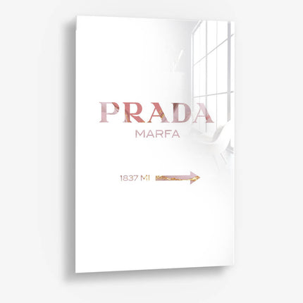 Rose Prada Marfa – Glass