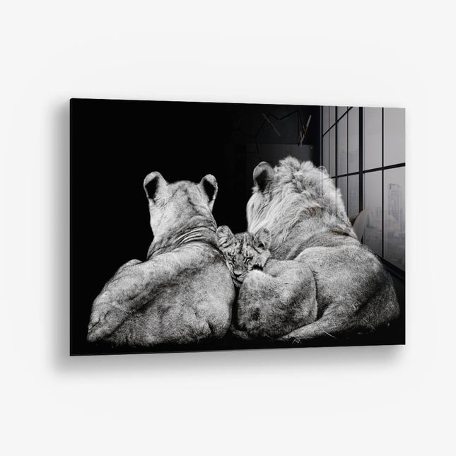 The Lion Family III – Glass