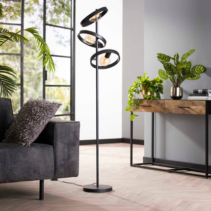 Floor Lamp 3L hover / Charcoal