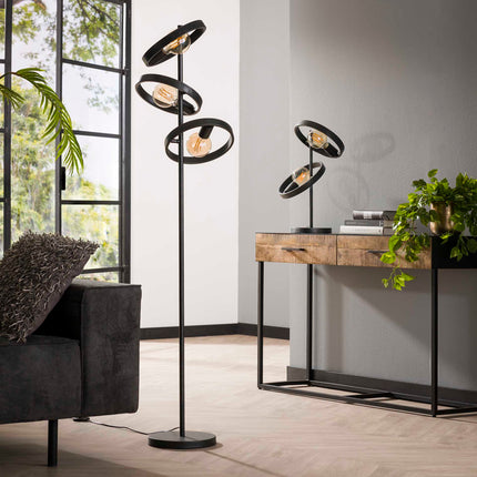 Floor Lamp 3L hover / Charcoal