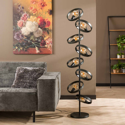 Floor Lamp 8L hover / Charcoal