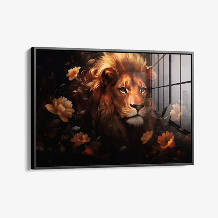 The Painted Lion – Glass