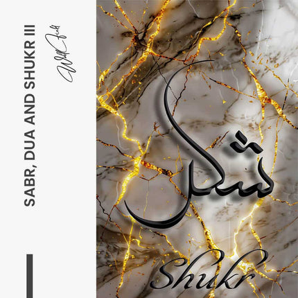 Bundle: "Sabr, Dua & Shukr" (3x)