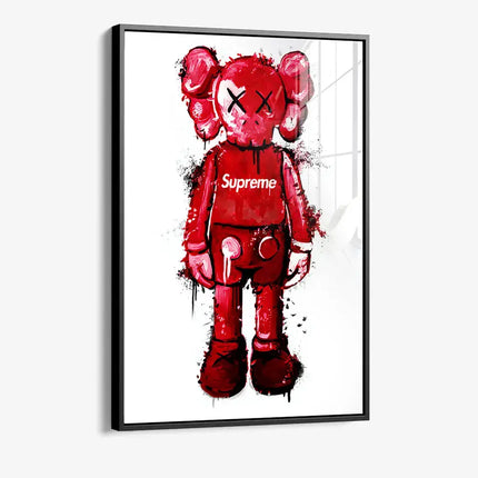 Red Hype Figure – Glass
