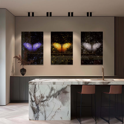 Bundle: "Butterfly Art" (3x) – Glass