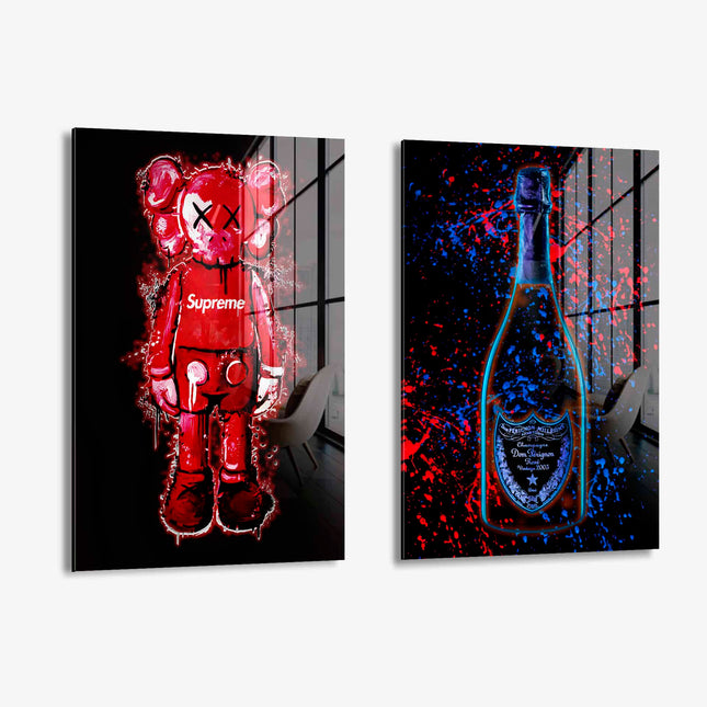 Bundle: "Red luxury" (2x) – Glass