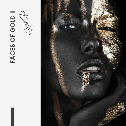 Bundle: Golden Faces (3x) – Glass