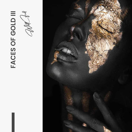 Bundle: Golden Faces (3x) – Glass