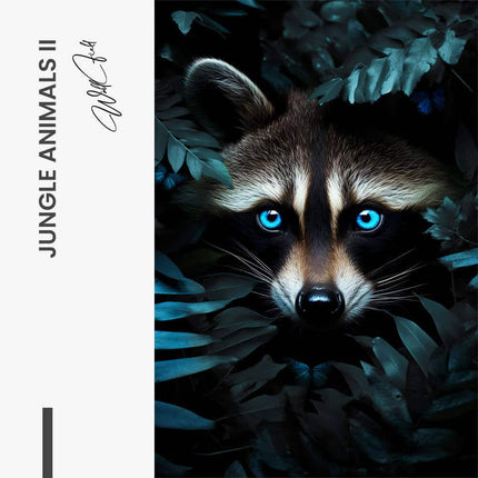 Bundle: "Jungle Animals II" (3x) – Glass