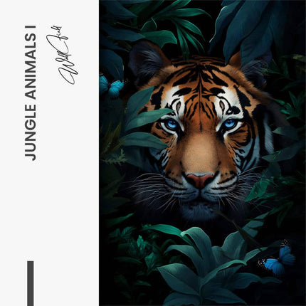 Bundle: "Jungle Animals" (3x) – Glass