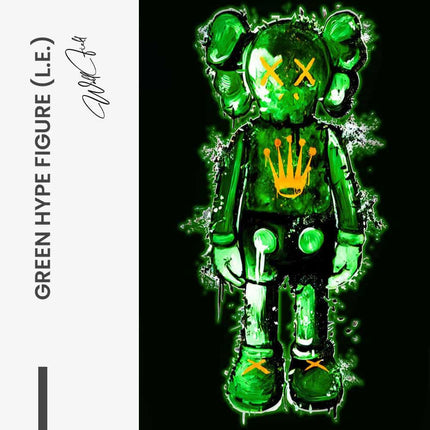 Green Hype Figure (Limited Edition) – Glass